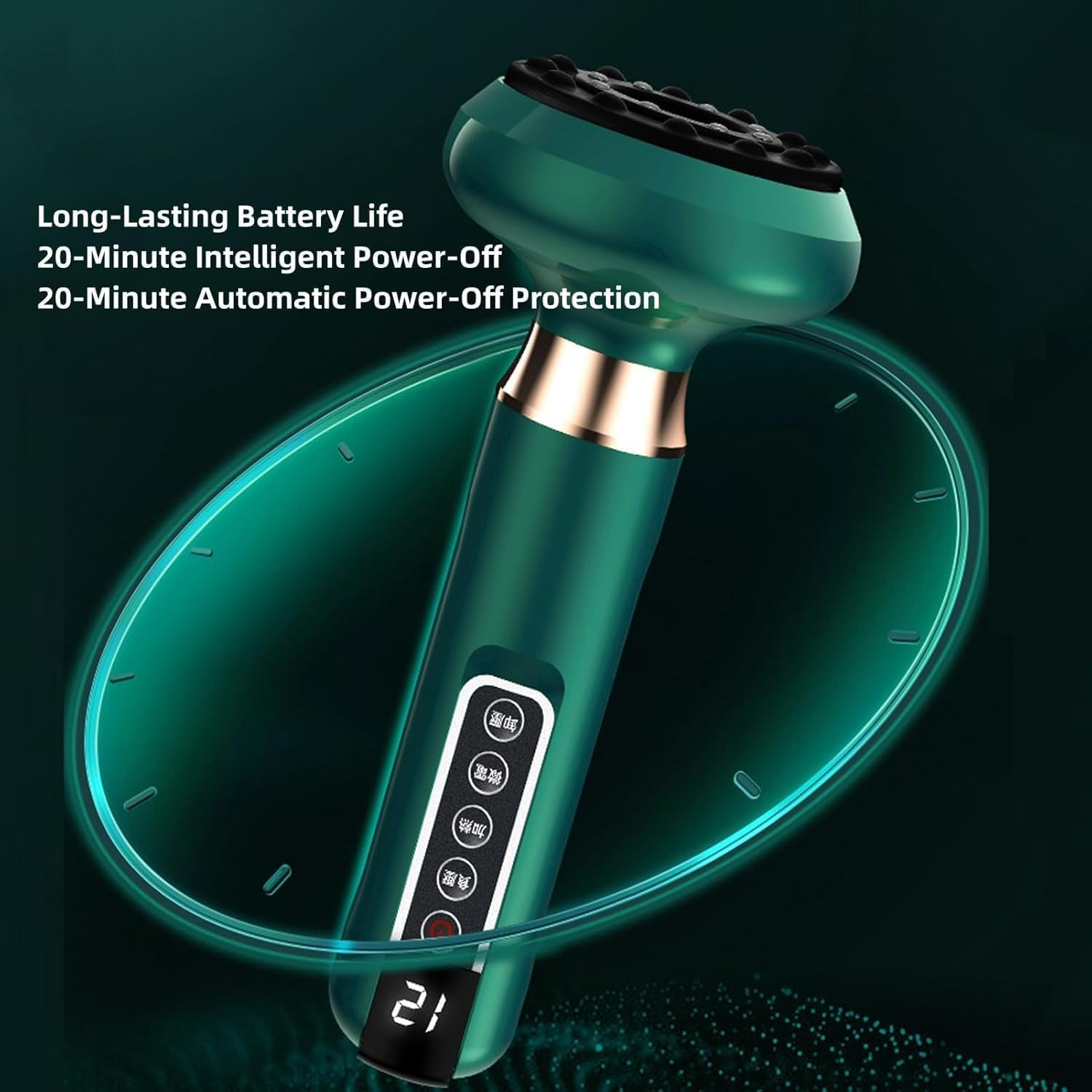 Cellulite, anti Cellulite Cellulite Massager - Handheld Electric Cavitation Contouring Body Sculpting Machine - Rechargeable Cordless Fat Vacuum Suction Remover Shaping Massage Toner Device image number 3