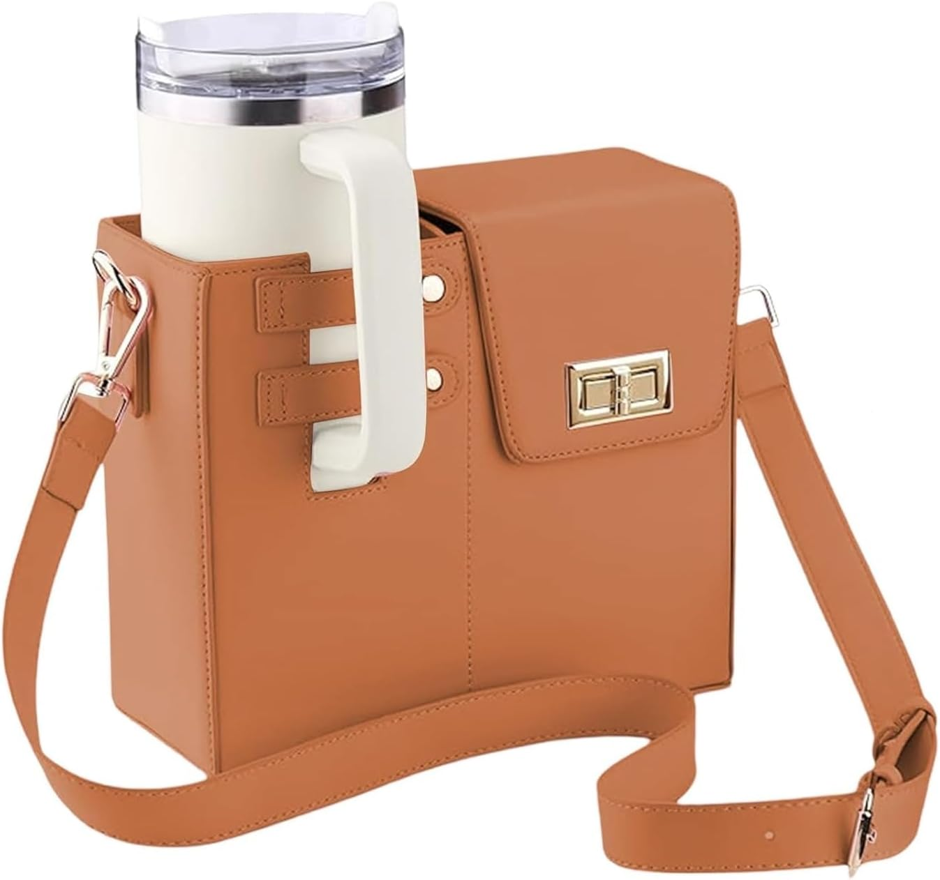 Water Bottle Bag Crossbodys, Water Bottle Carrier Bag for Stanleys Cup