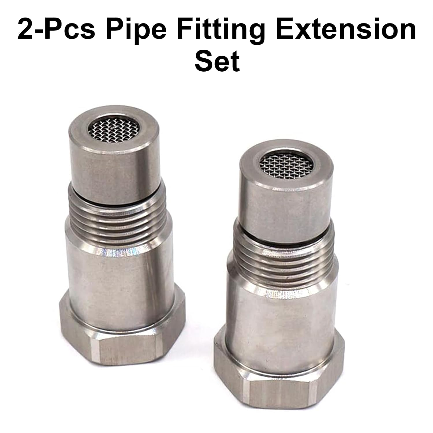 MAEZOE 2PCS M18X1.5 Oxygen O2 Sensor Spacer Adapter, Anti-Corrosion Build, Easy Installation for Car Owners & Mechanics, Universal Fit for Better Engine Performance & Fuel Economy image number 6