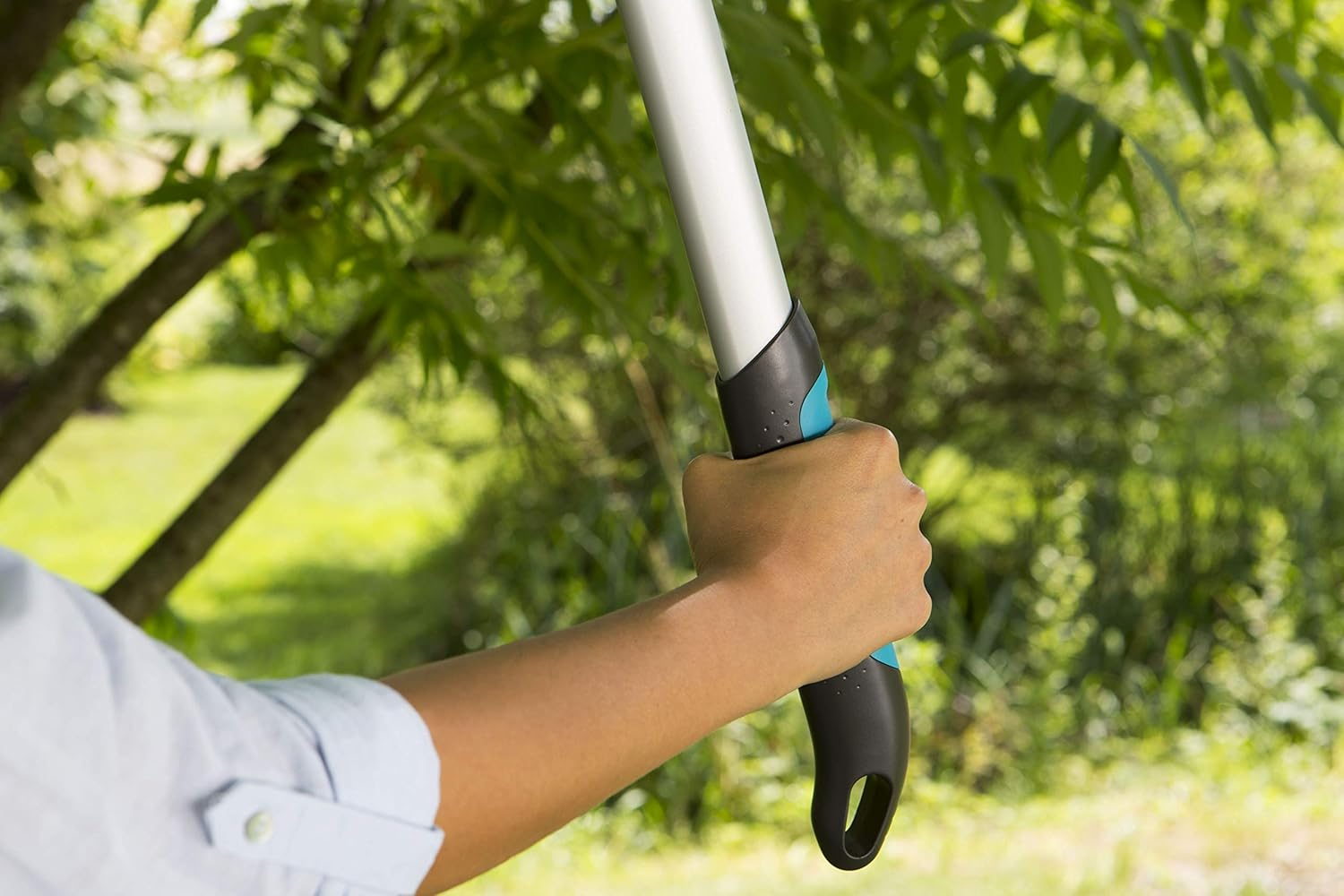 Gardena Bypass Pruning Lopper Easycut 680 B Turquoise/Silver/Black image number 5