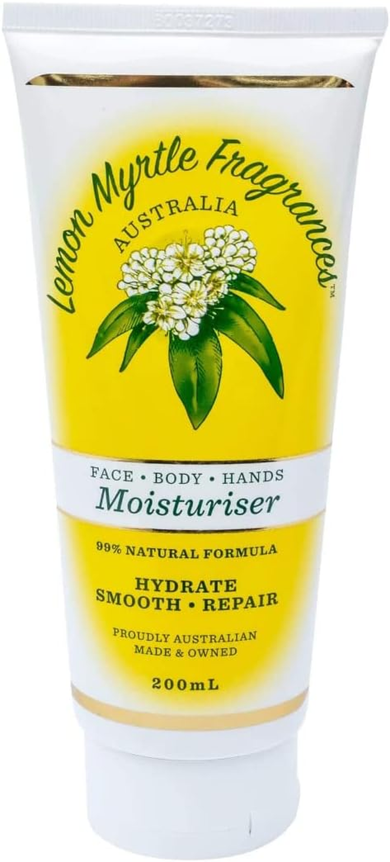 Lemon Myrtle Fragrances Moisturiser Body Lotion, 200 Milliliter