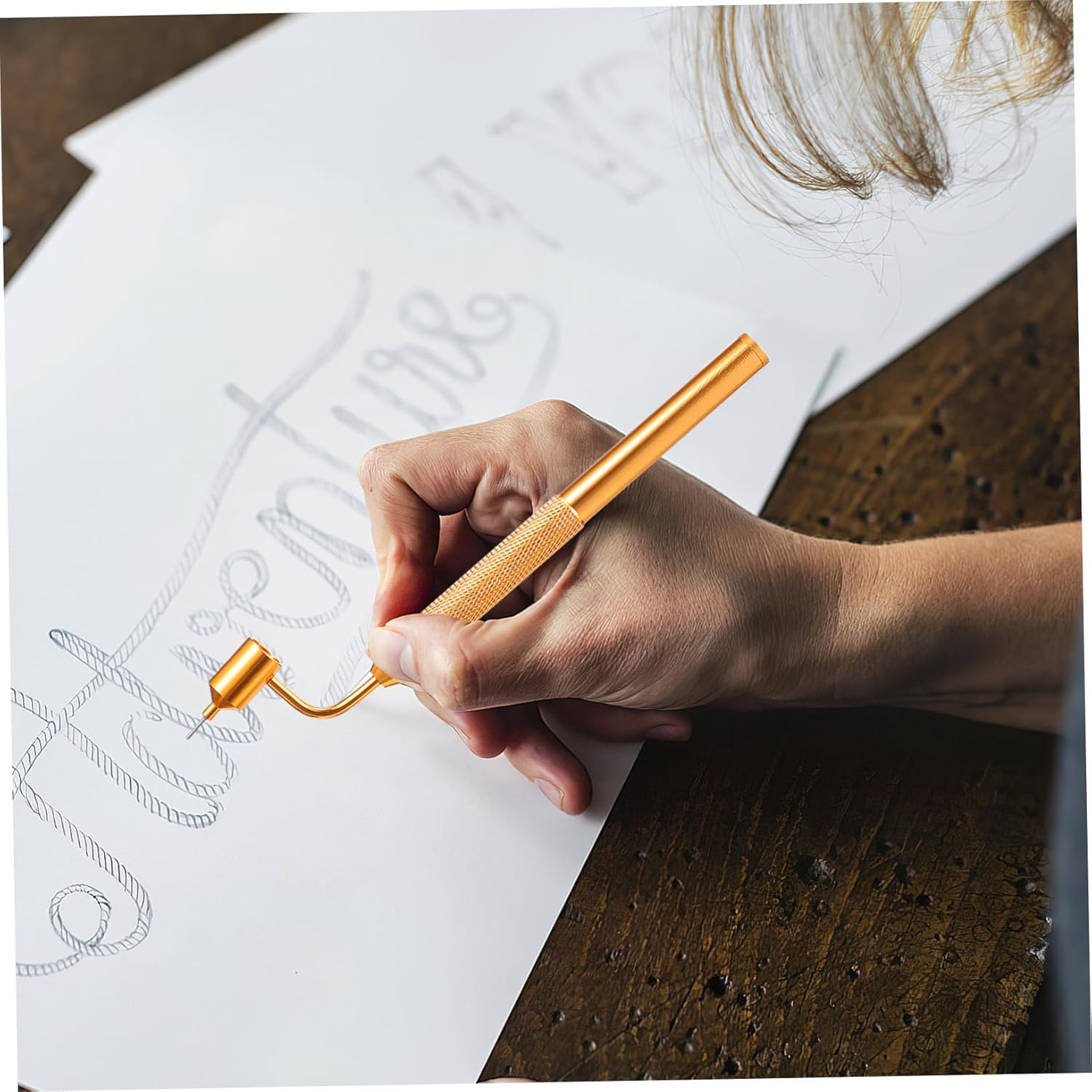 2Sets Fluid Writer Paint Pen for Car Scratch Repair Precision Applicator with Needle Dropper for Paint and Detailing Lightweight Design for Easy Handling image number 1