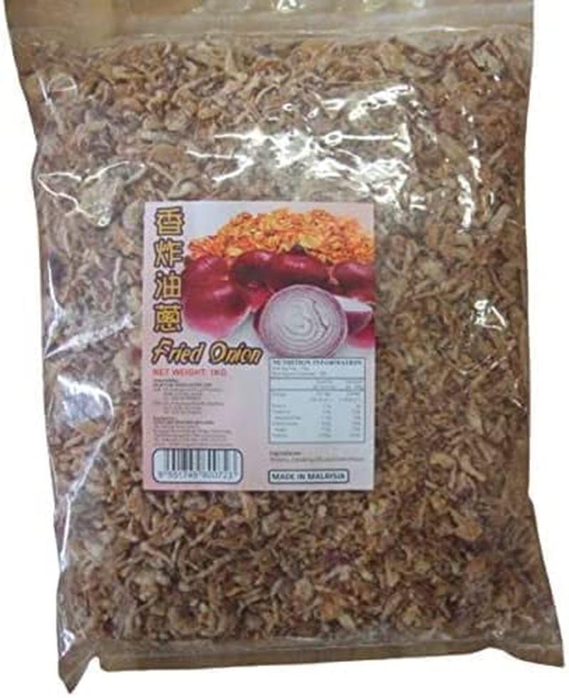 Golden Choice Fried Onion | Crispy Fried Onion Spice Powder for Cooking, Garnishing & Gravy Base | Authentic Taste, Rich Aroma, Premium Quality Ingredients | 1Kg Container