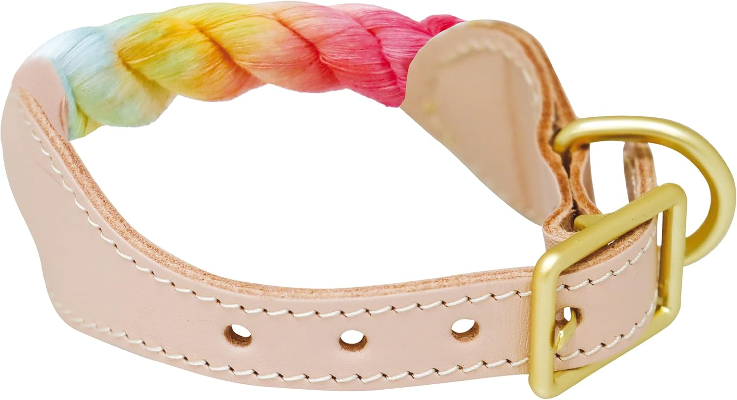 Croci Sorbetto Coloured Rope Dog Collar, Small, Medium, Adjustable, Heavy Duty, Xs/20-24Cm