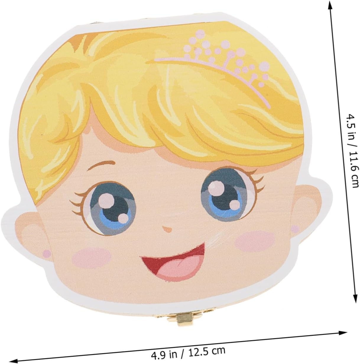 Safe Wooden Tooth Box Essential for Newborn First Tooth Keepsake Organizer for Boys and Girls image number 2