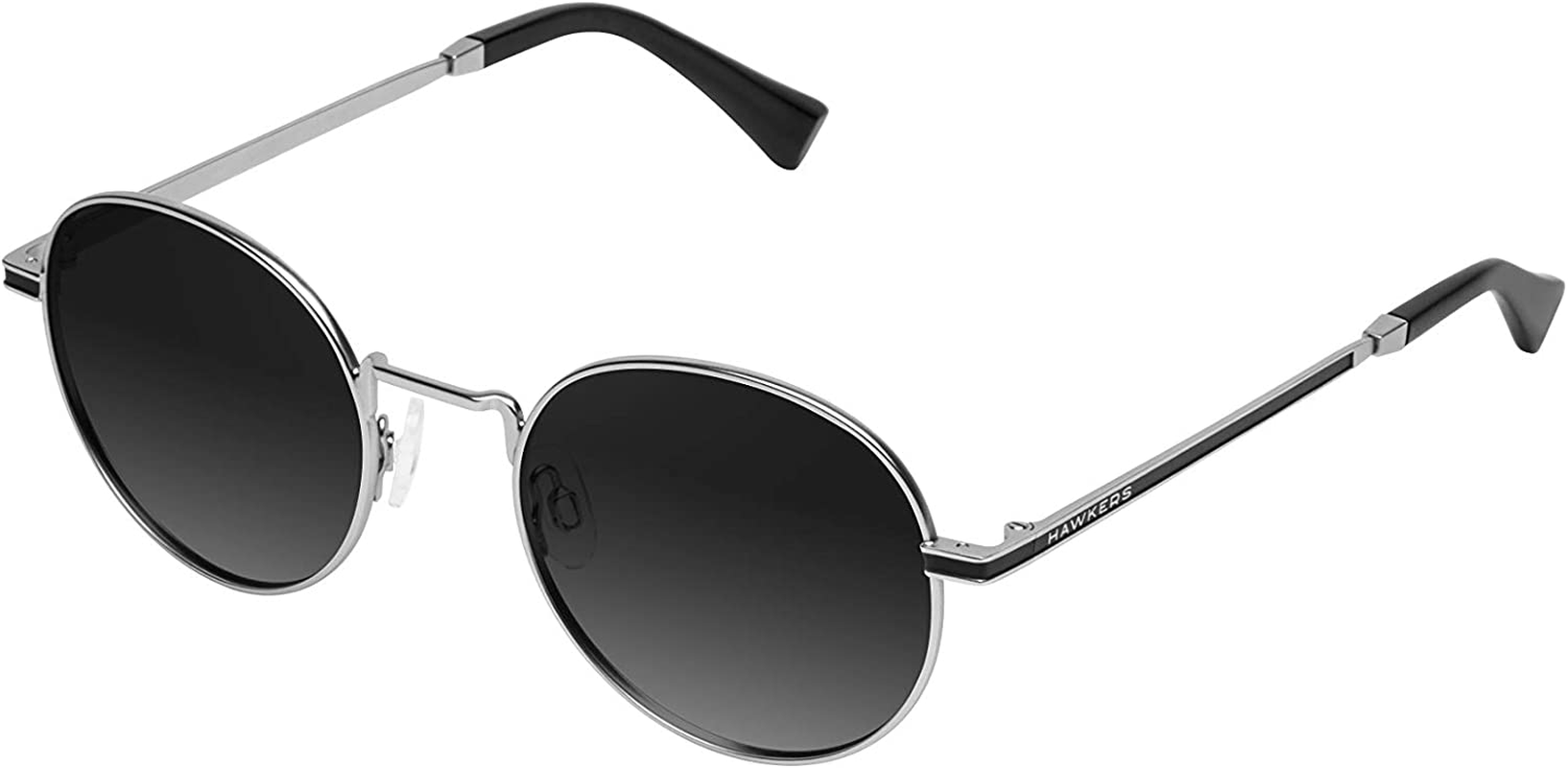 HAWKERS Sunglasses for Men and Women - Protection UV400 - MOMA Model - Rounded Sunglasses