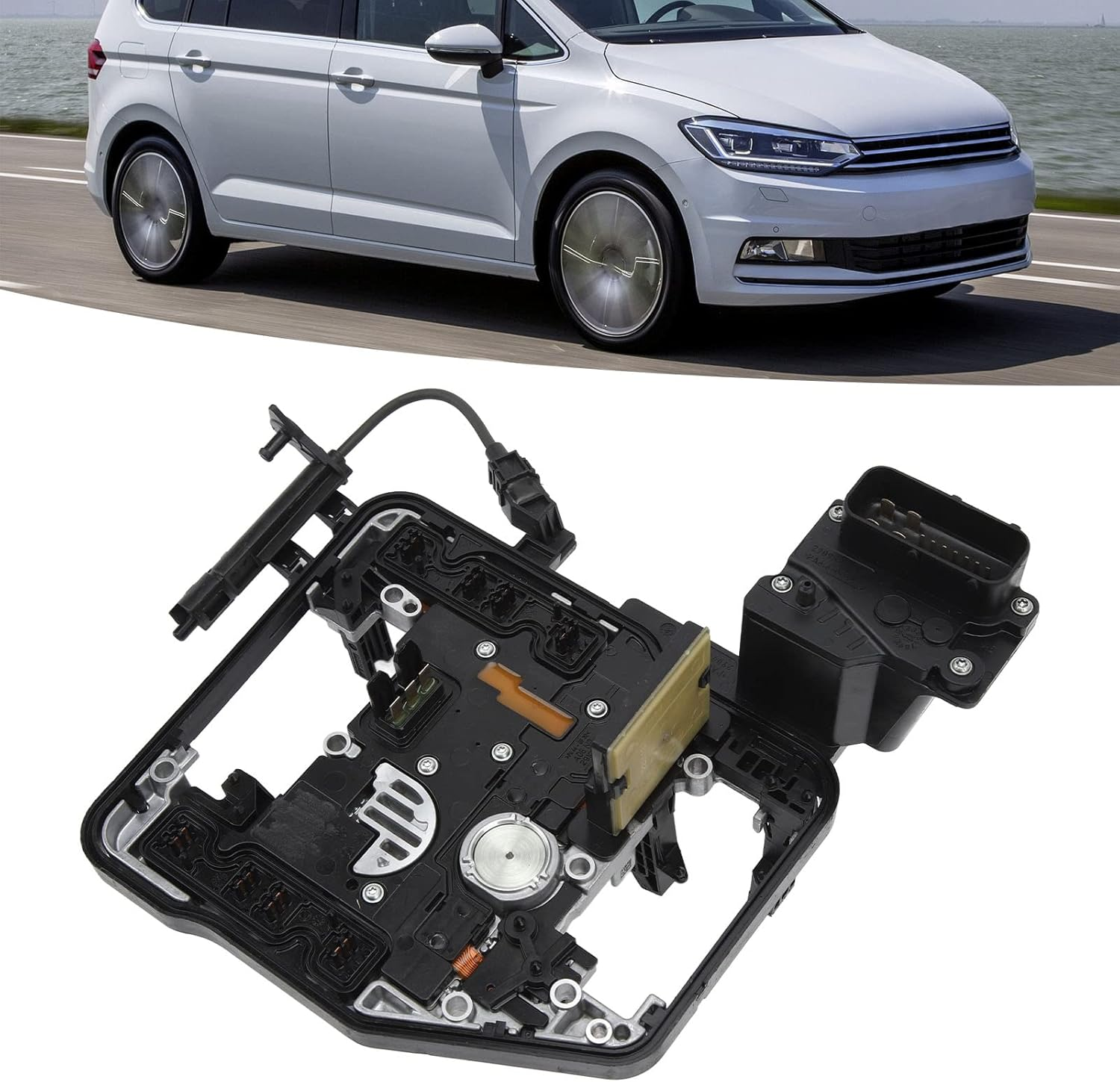 Transmission Control Module, 0AM927769D Aluminium Alloy Engine TCM TCU Module 7 Speed Transmission Mechatronic Control Unit for A1 A3 Q3, Replacement Seat Ibiza Leon Altea image number 1