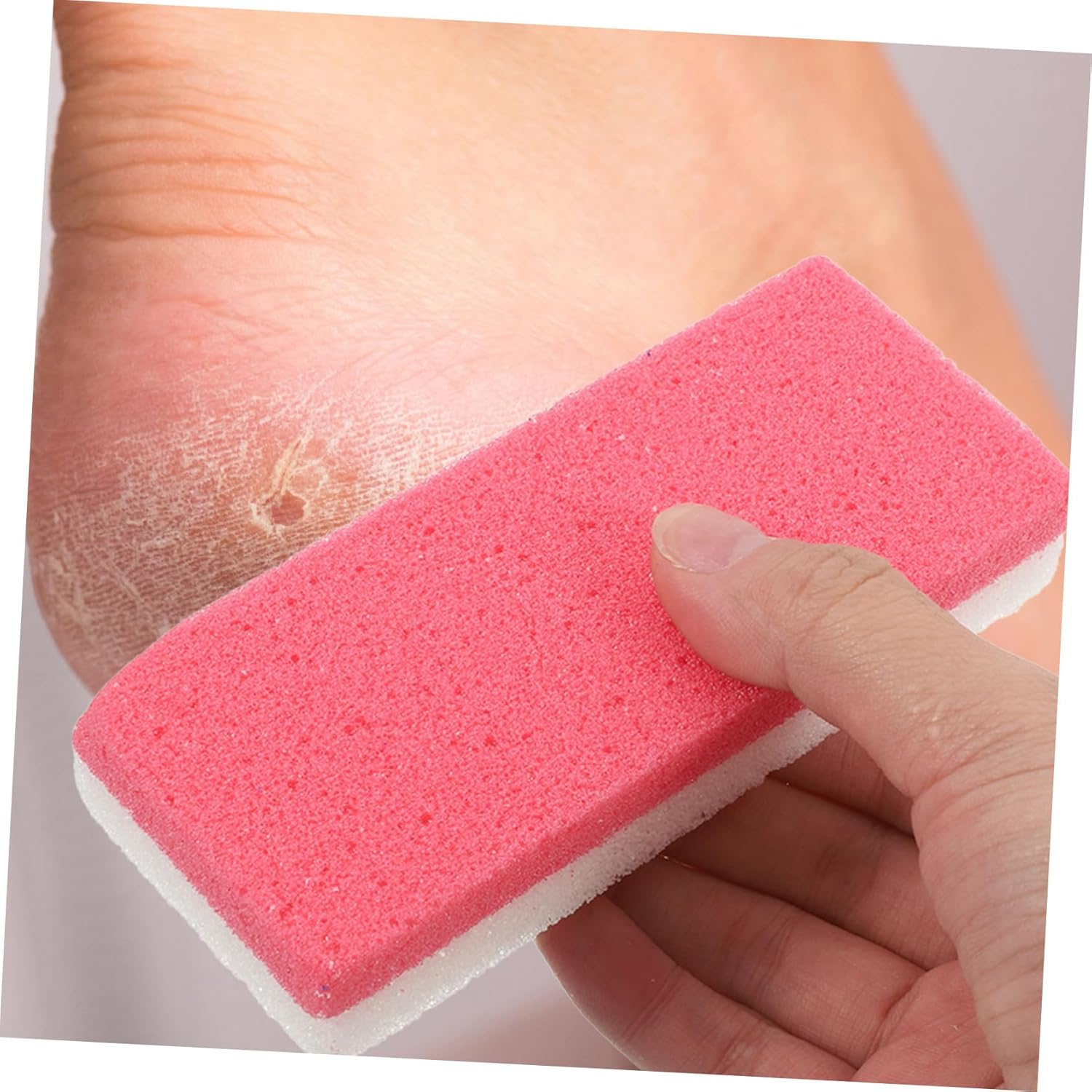 ARTSEWPLY 10Pcs Pumice Sponge for Feet Foot Callus Remover Dead Skin Scraper Pedicure Scrubber Exfoliation Tool for Dry Skin image number 1