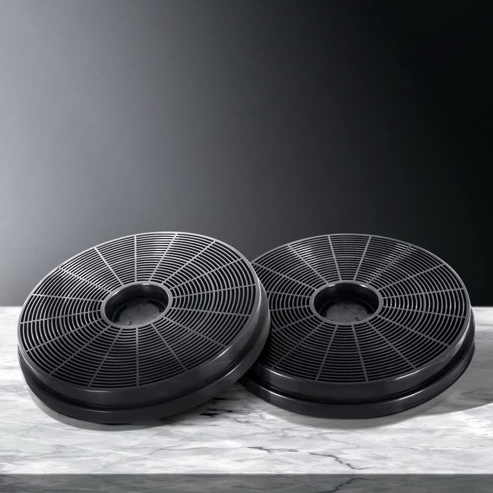 17Cm Range Hood Carbon Charcoal Filters Replacement X2 Kitchen Ventilation Parts image number 1