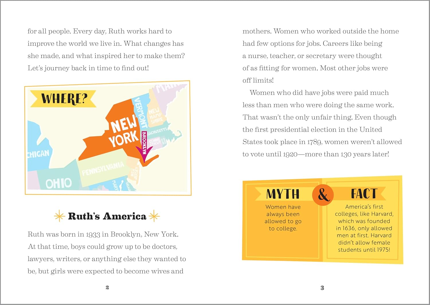 The Story of Ruth Bader Ginsburg: an Inspiring Biography for Young Readers image number 6