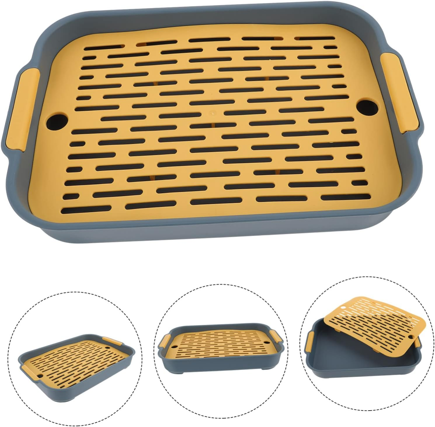 BUGUUYO Litter Box Hamster Litter Pet Toilet for Small Animals Easy to Supplies image number 4