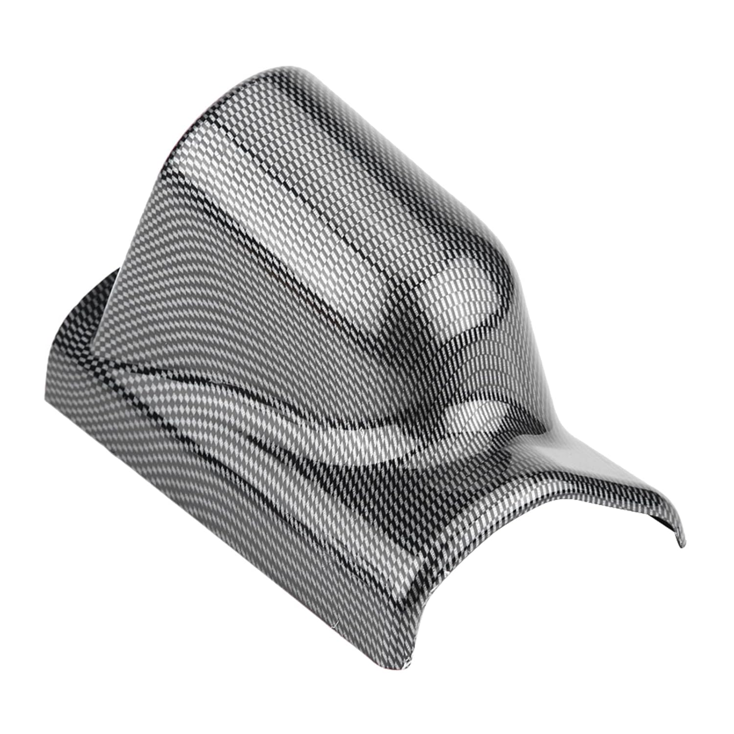 Universal Heavy Duty Racing Sport Meter Gauge Pillar Mount Pod Holder Bracket Gauge Holder for Auto Trucks Boats Motorcycles Carbon Fiber (Single Hole) image number 2