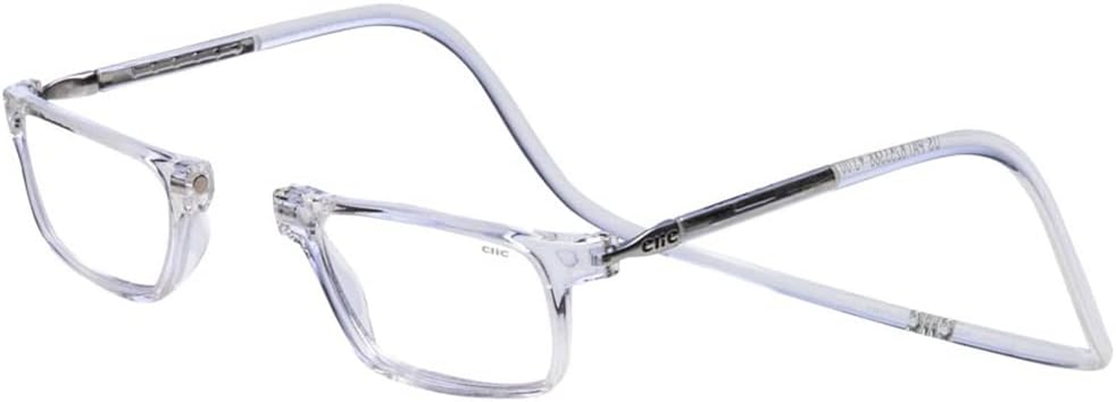 Clic Magnetic Reading Glasses, Computer Readers, Replaceable Lens, Adjustable Temples, Executive