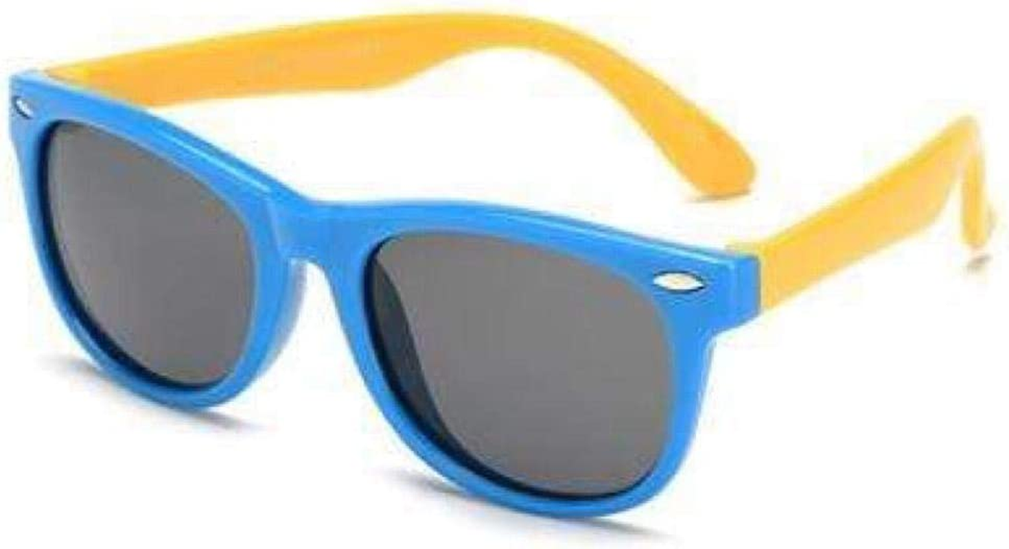 Boolavard TPEE Rubber Flexible Kids Polarized Sunglasses Age 3-10