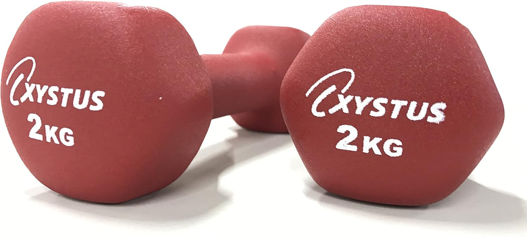 TOEI LIGHT XYSTUS Rubber Coated Dumbbells, Set of 2, Rubber Surface Coating image number 2