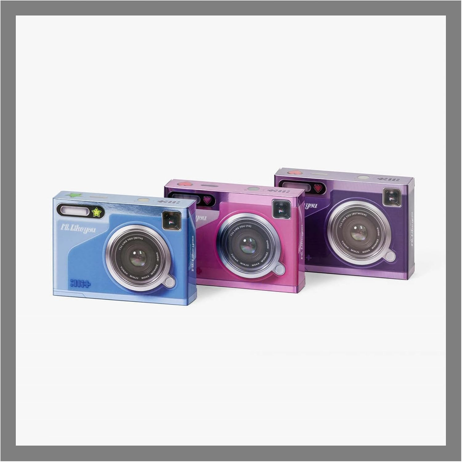 ILLIT I'Ll like You 2Nd Mini Album GLLIT Random Version Mini Cd+1Ea Keyring+40P Photo+1P Q&A Photocard+1P Photocard+1P Lyrics Paper+1Ea Sticker+Tracking Sealed image number 2