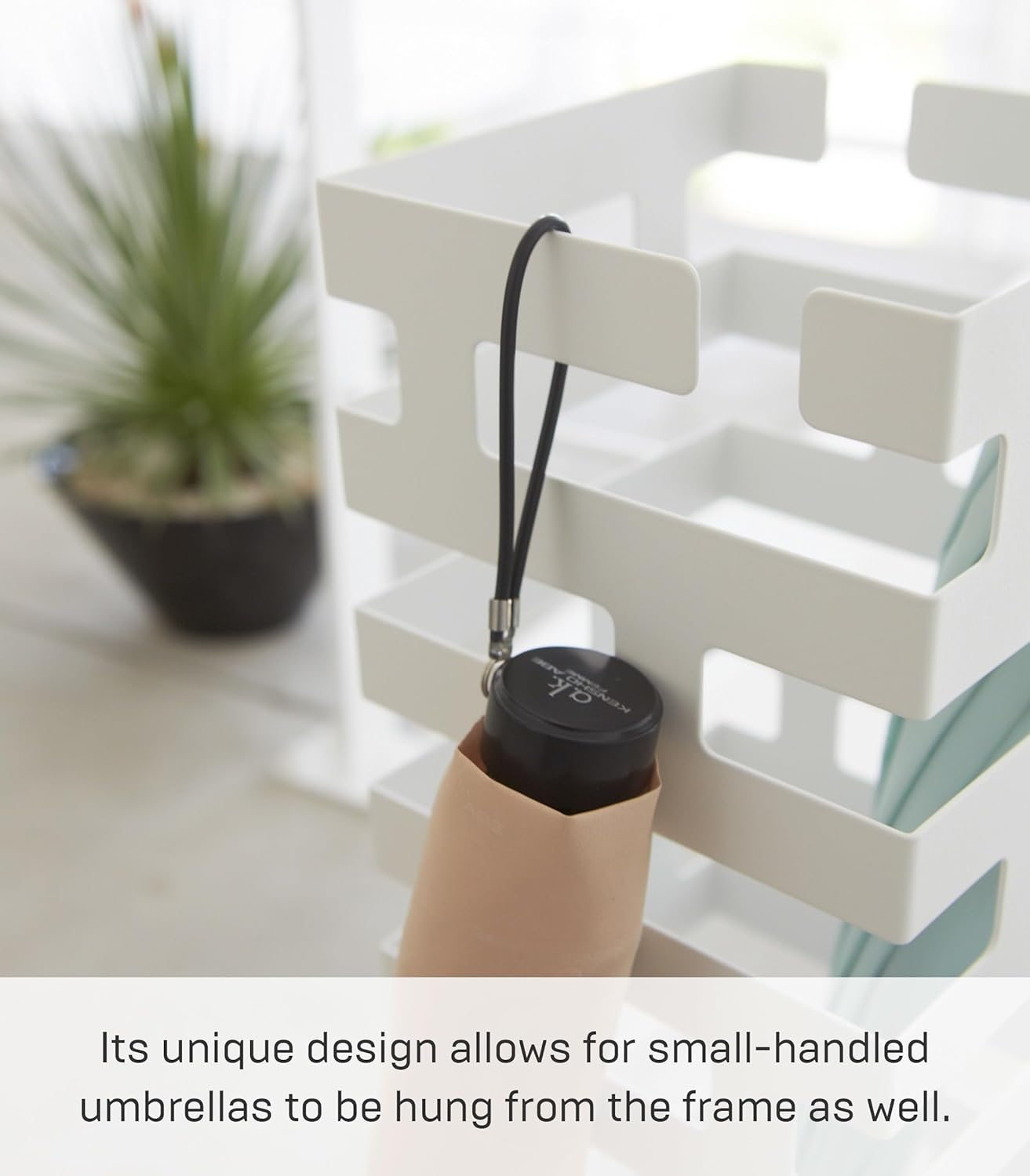 Yamazaki BRICK UMBRELLA STAND WH image number 5