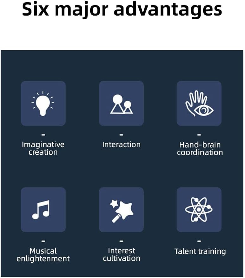 Karaoke Microphone Guitar Musical Set Multifunctional Musical Instruments Kits Adjustable Volume Enclosed Knobs Electric Guitar with Microphone Amplifier