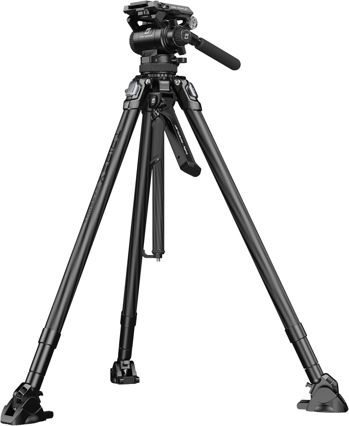 Smallrig X Potato Jet Tribex II Hydraulic Carbon Fiber Tripod, Fast Extend Camera Video Tripod with 4-Step Counterbalance Fluid Head image number 5