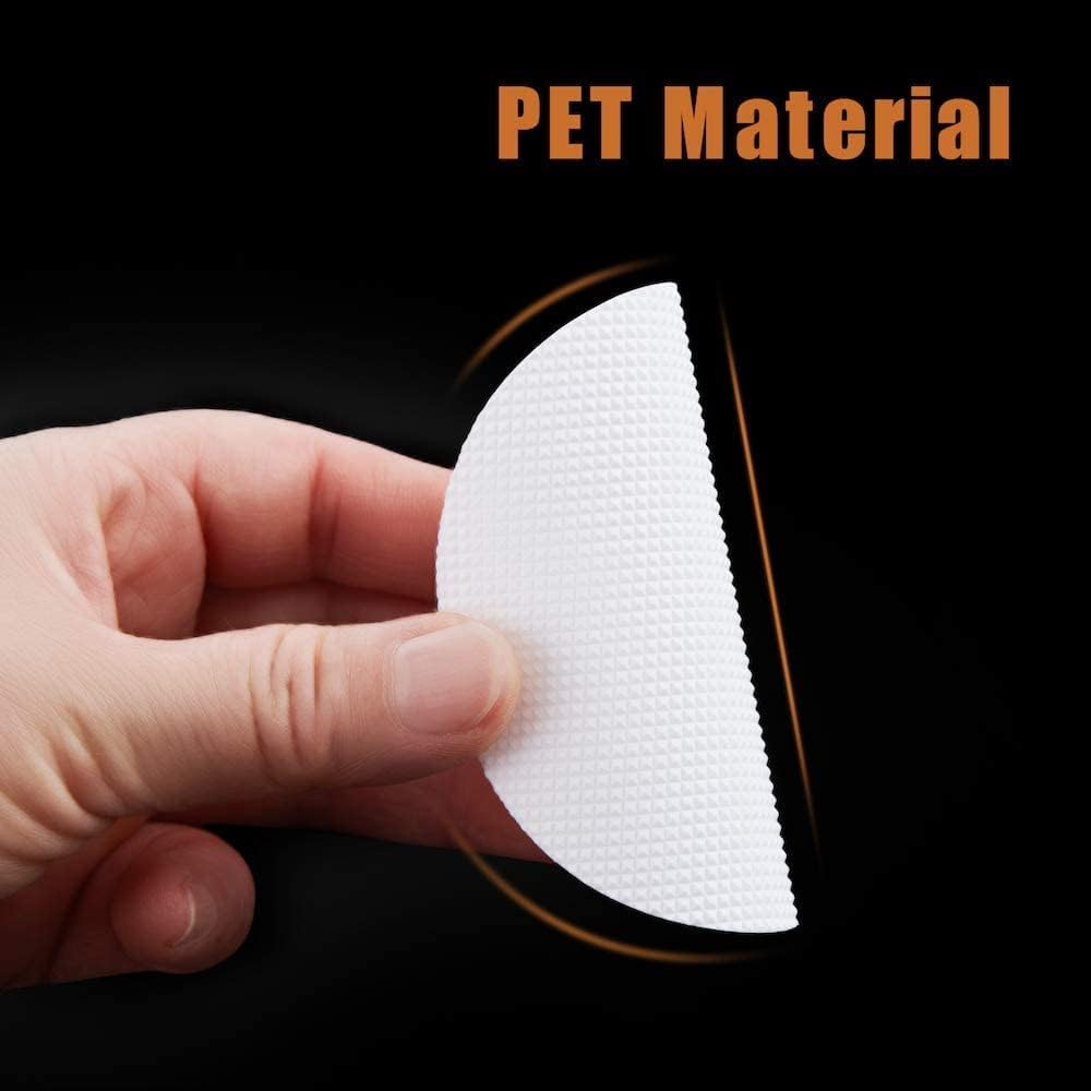 Bath Tub Stickers, Non Slip Bathtub Treads, anti Slip Shower Sticker, Safety Discs Decals Tape for Slippery Tubs Showeroom Floor Stairs(Slip Resistant Decals, Clear) image number 1