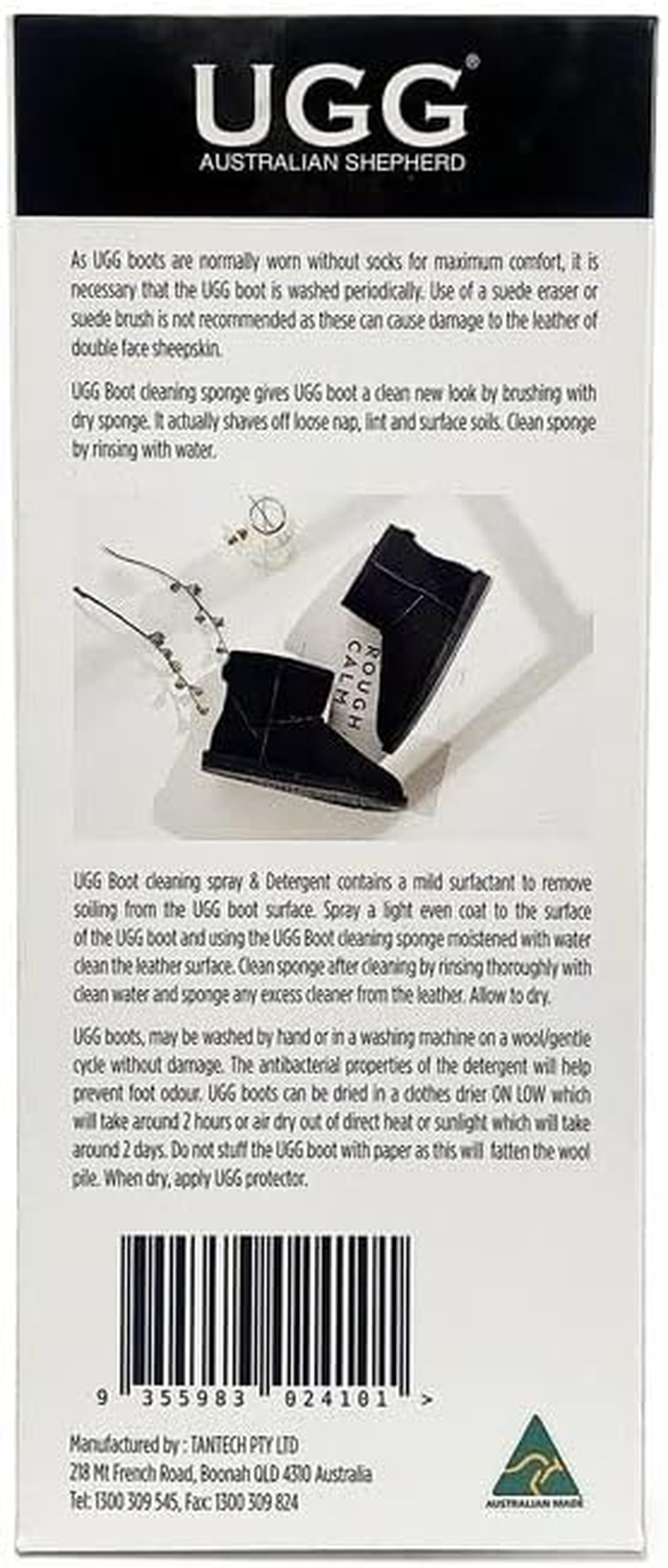 Clean Care Kit UGG Boots Australia Sheepskin Shoes Apparels Care Detergent Spary image number 1