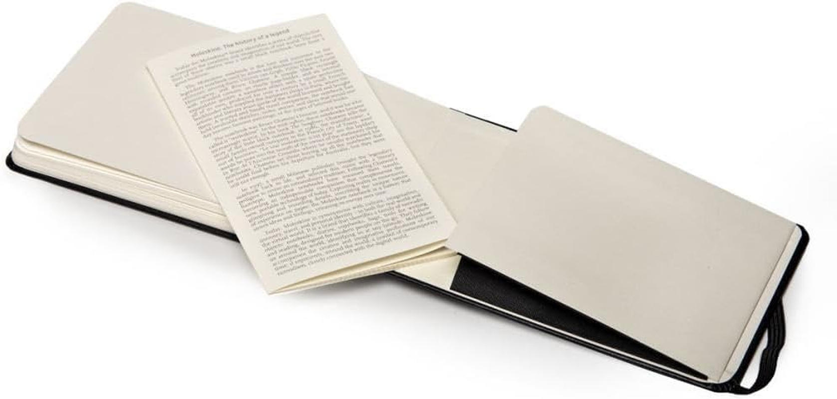 Moleskine Watercolour Hard Cover Notebook - Plain - Pocket - Black, (MM803) image number 5