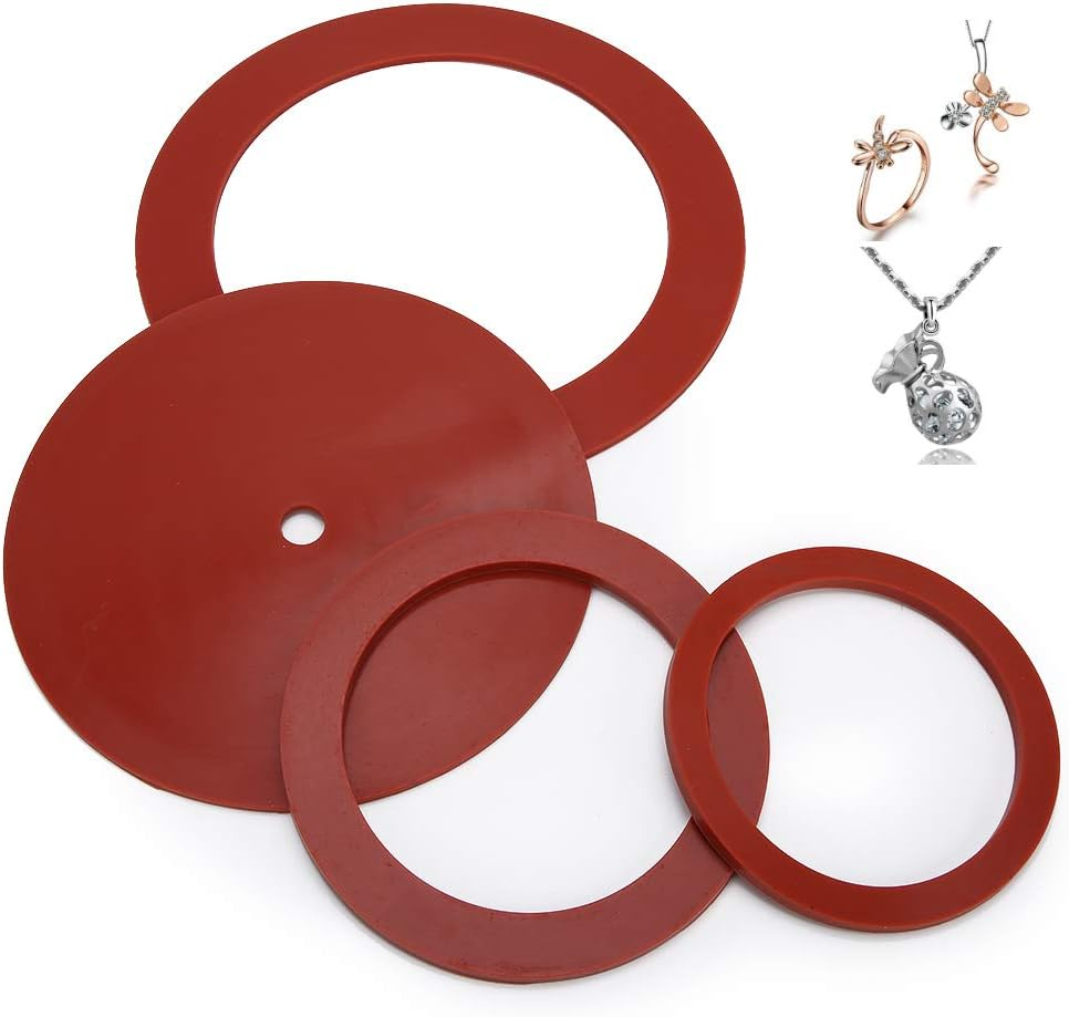 Vacuum Casting Gasket, Non-Deformation Classic Pro Gasket Seal O-Gasket for Jewelry Casting Machine image number 2