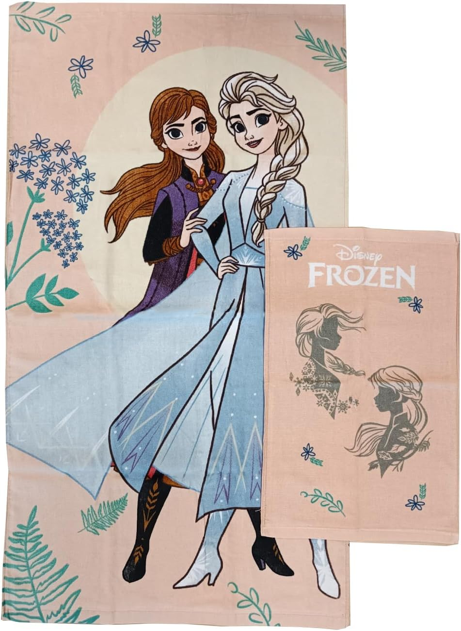 Disney Minnie Mouse Terry Towelling Bath Towels Set of 2 Hand Towels Face Towel Bidet Towel Pink Cotton 100% Set of 2 Official Product