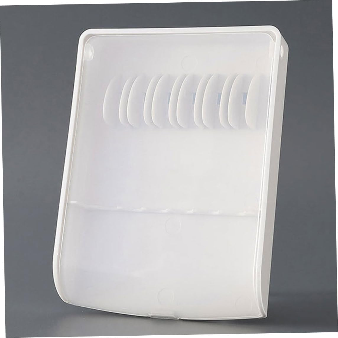 Water Flosser Tips Storage Case, 5.3Inch Clear Irrigator Replacement Nozzle Organizer (No Tips Included)