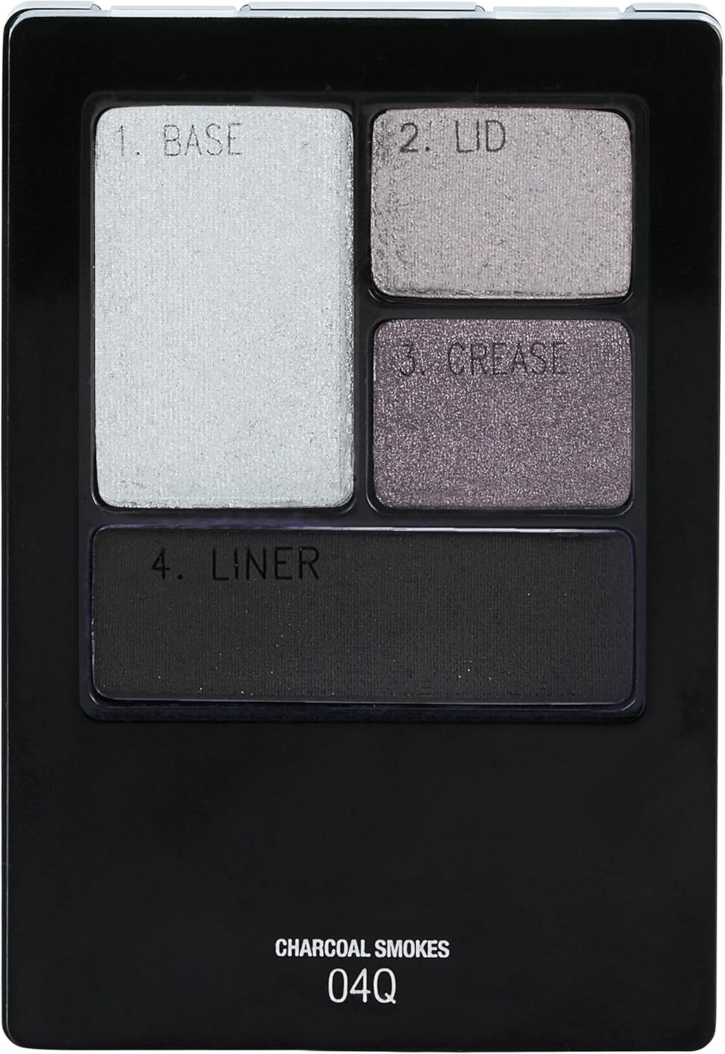 Maybelline Expert Wear Eyeshadow Quads Charcoal Smokes image number 6