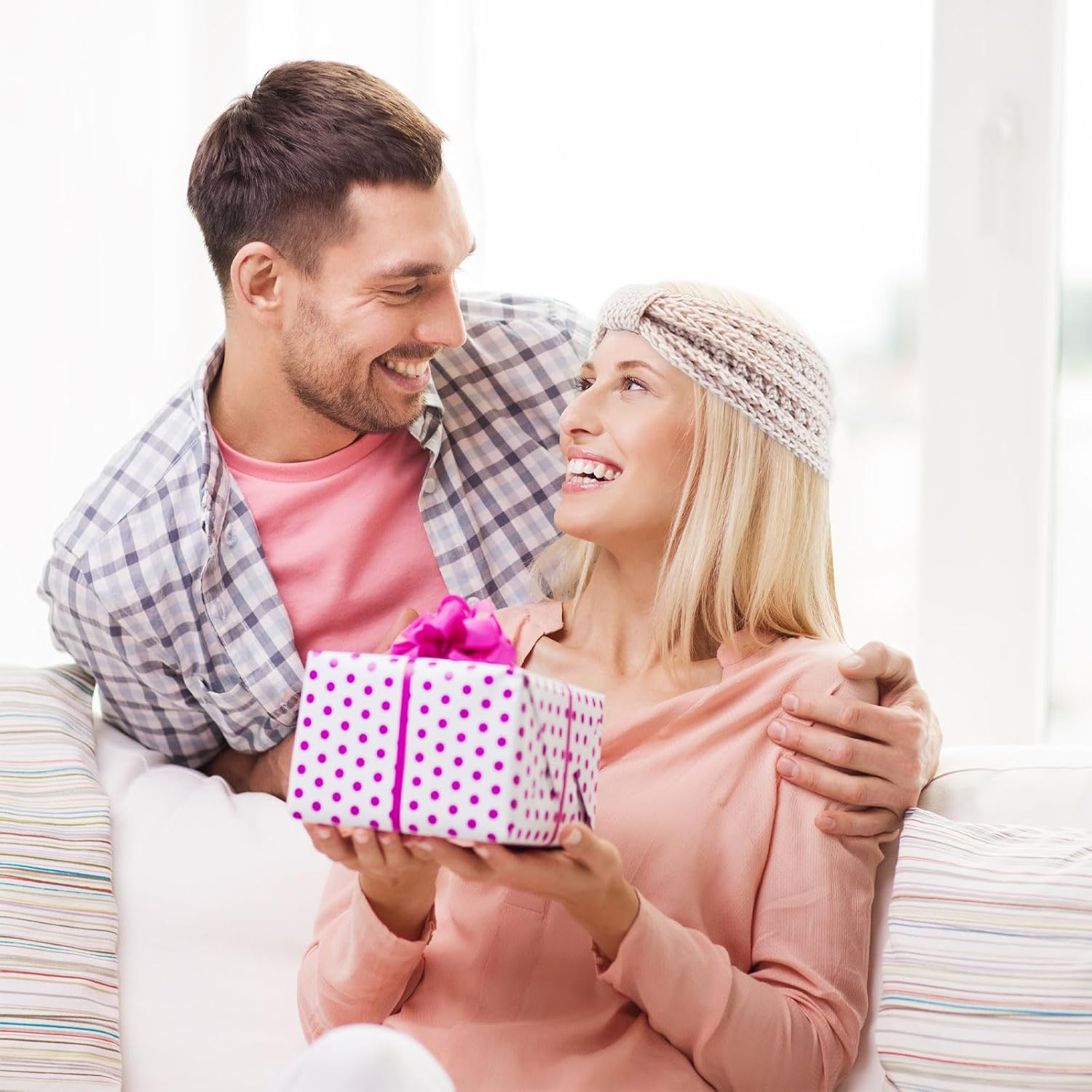 WJWINER Women'S Headband, 4 Piece Headband, Women'S Winter Headband, Girls' Winter, Suitable for Girls and Women to Keep Warm in Autumn and Winter image number 3