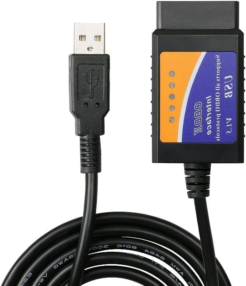 OBD2 USB Adapter ELM327 V1.5 Car Diagnostic Device Automotive OBD2 USB Scanner Code Reader Diagnostic Tool image number 3