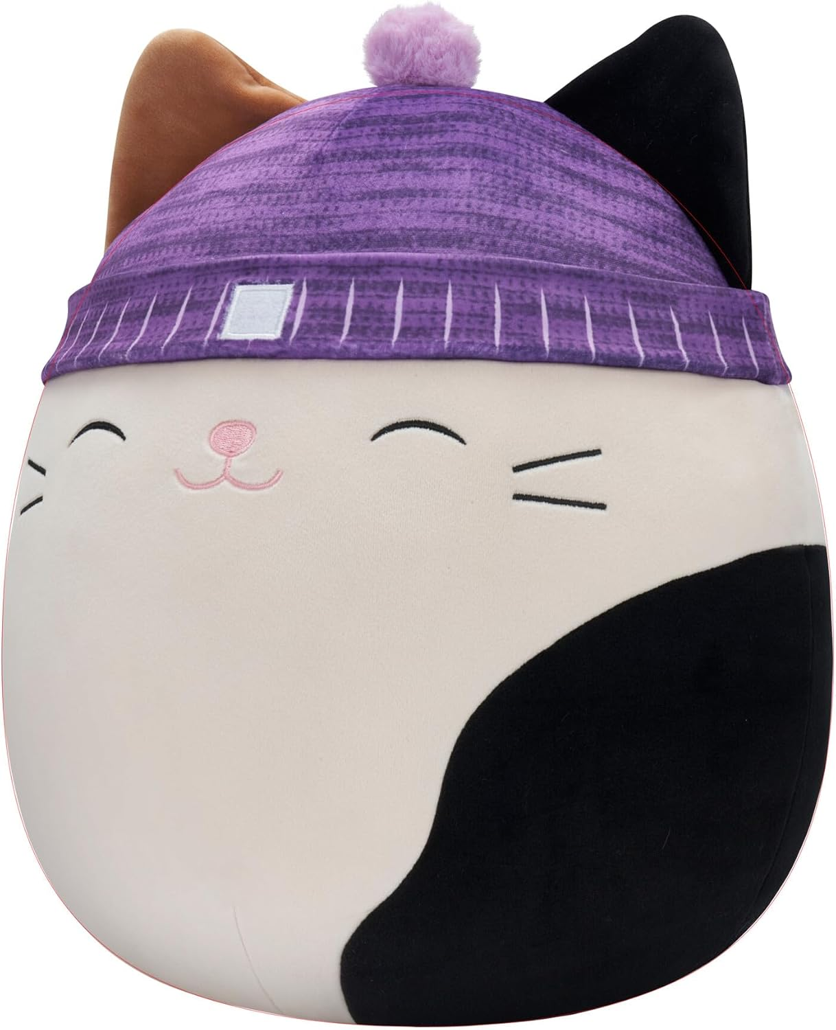Squishmallows Original 14-Inch Cam Calico Cat with Purple Hat - Large Ultrasoft Official Jazwares Plush image number 3