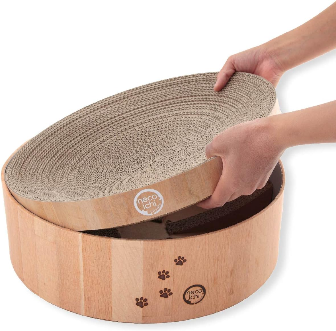 Necoichi Cozy Cat Scratcher Bowl (Pad2P)