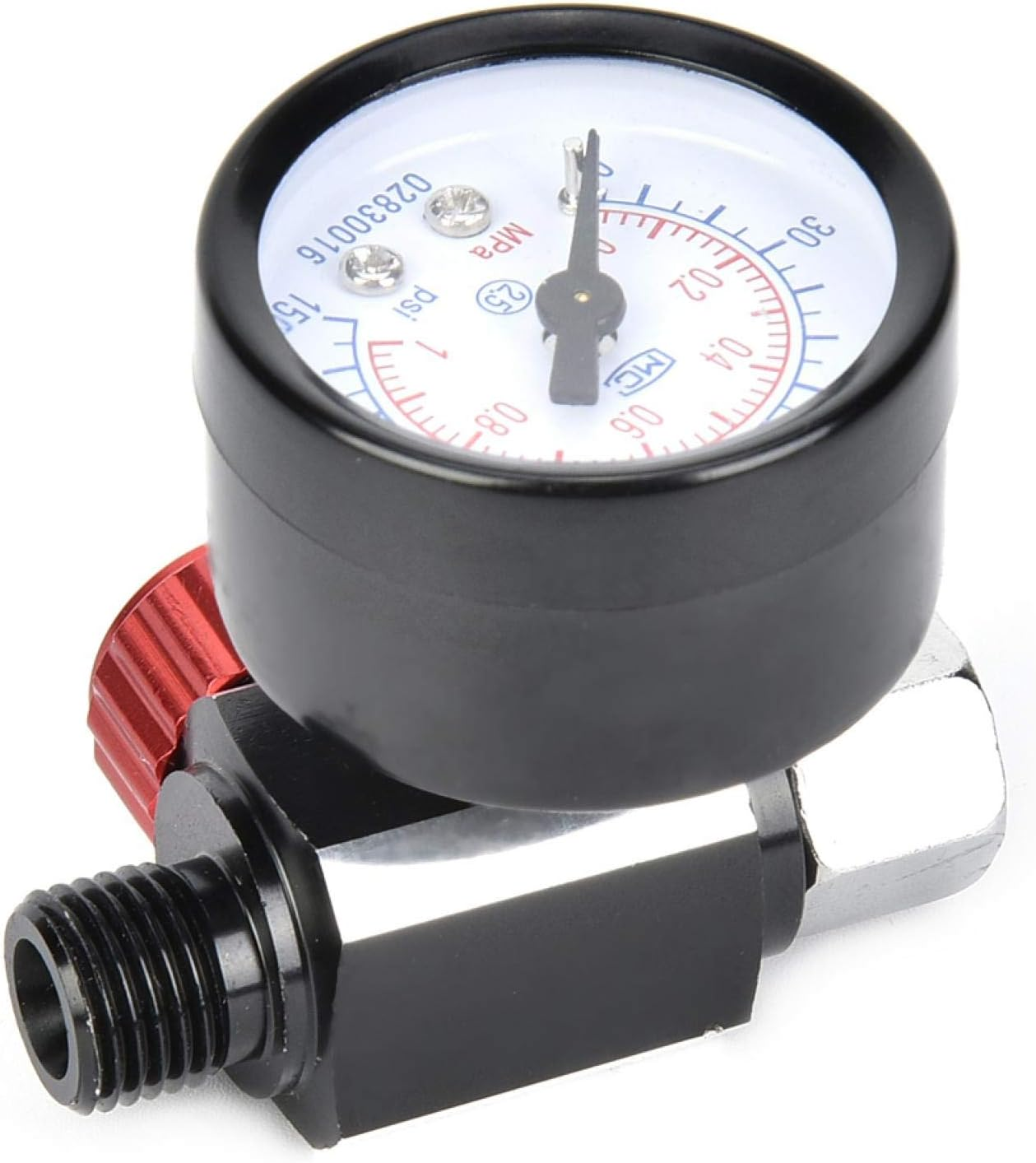 Air Compressor Regulator, Professional Air Pressure Regulator Aluminium Alloy Durable for Spray Gun for Pneumatic Tool image number 6