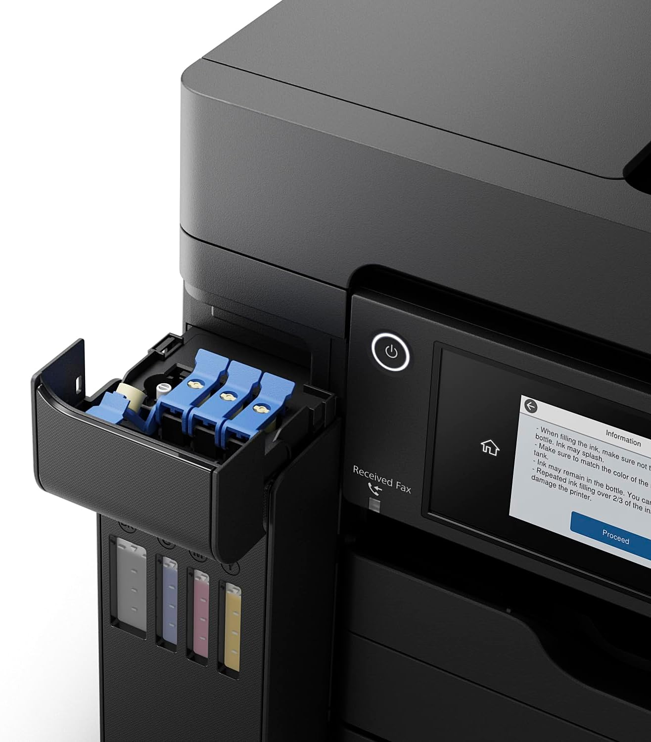 Epson Ecotank Pro ET-16600 All-In-One A3 Printer, Black, C11CH72501 image number 4