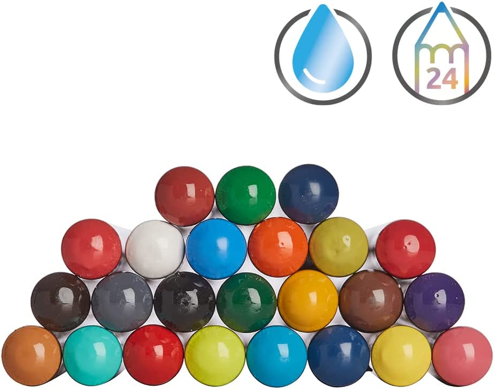 Derwent Academy Watercolour Pencils, Set of 24 in Tin, Multicolour Artist&rsquo;S Pencils, Ideal for Wet or Dry Colouring, Drawing & Illustration, Premium Hobbyist Quality image number 1