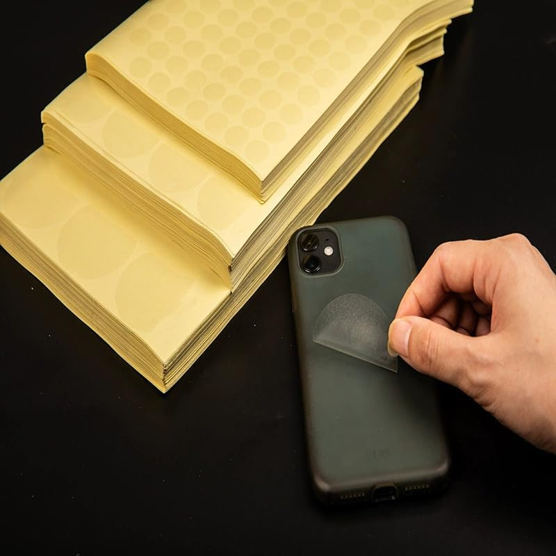 Clear round Labels - Package Seals Stickers - Transparent - 19Mm (25Mm, 32Mm, 50Mm), 1050 Pcs/15 Sheets (25Mm) image number 3