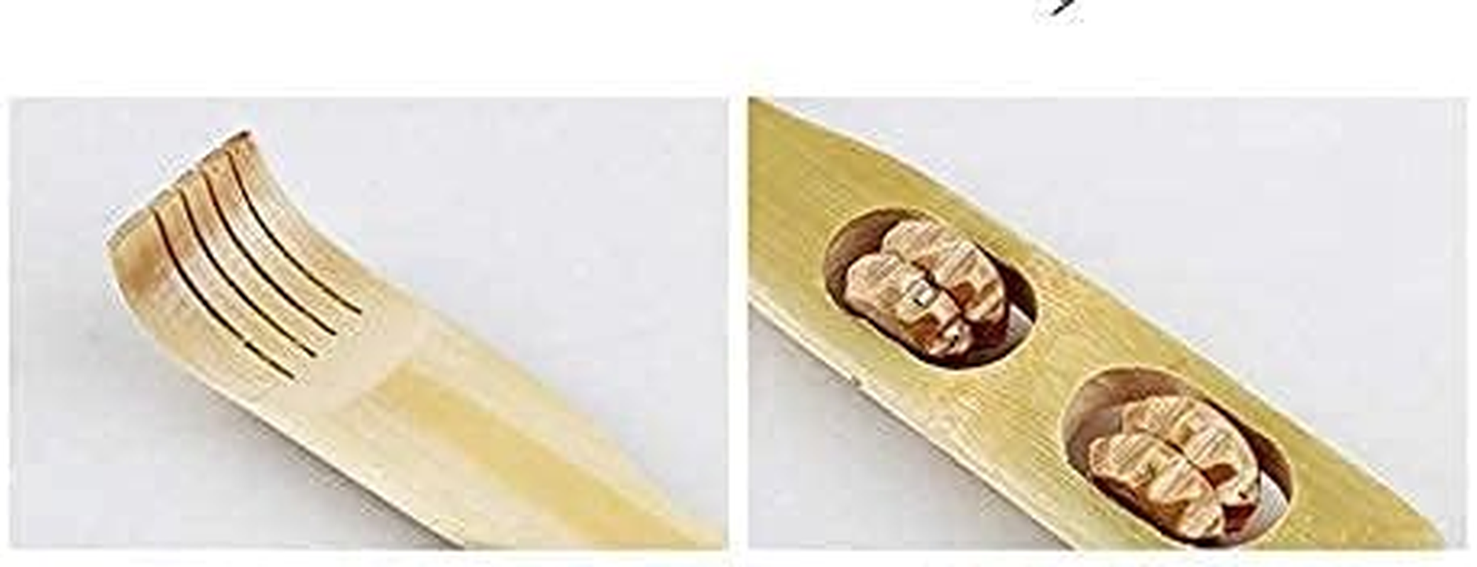 2 Pieces Bamboo Wooden Back Scratcher Massage Rolls Long Reach Itchy Relief image number 1