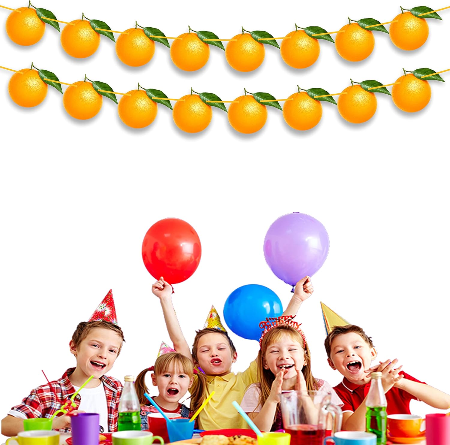 Orange Garland Decoration image number 2