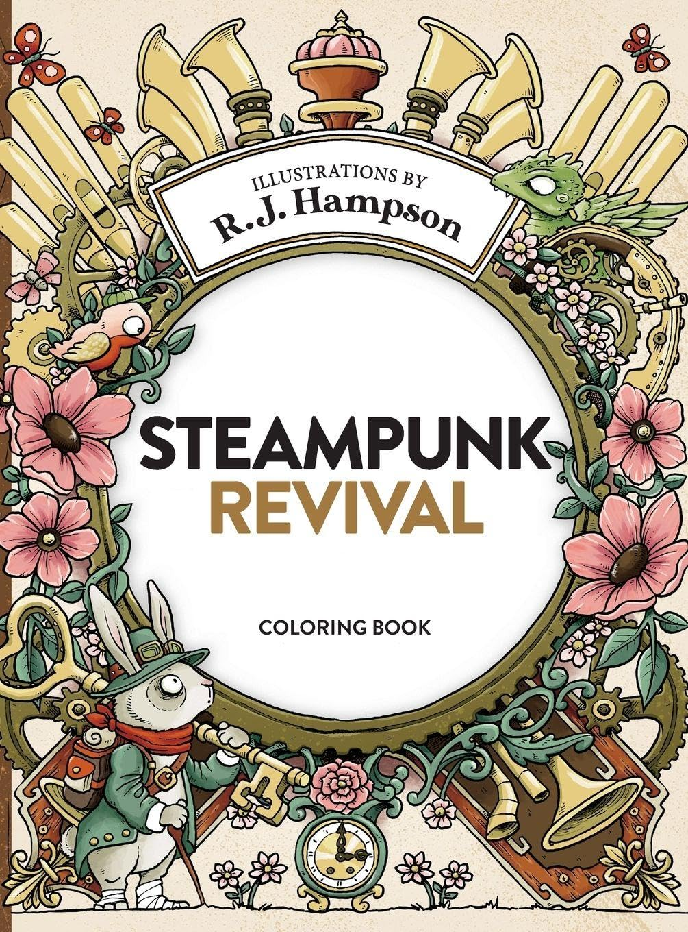 Steampunk Revival Coloring Book image number 1
