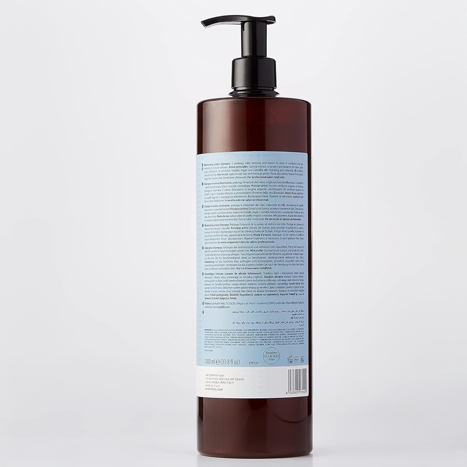 Art&egrave;go Colour Shampoo - Rain Dance - 1 Litre image number 2
