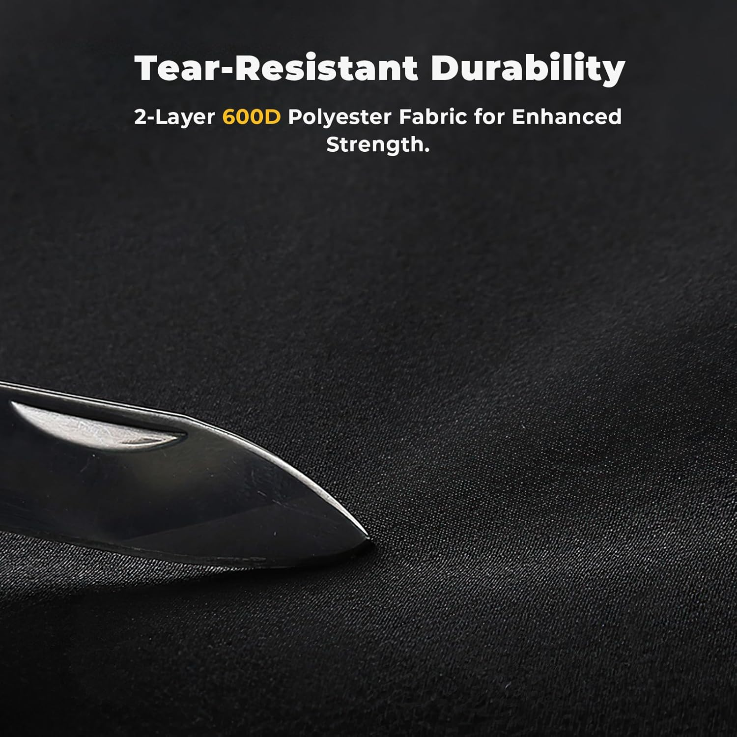 Bougerv Electric Tongue Jack Cover 600D Universal Trailer RV Electric Tongue Jack Protective Cover (Large Size 14H X 5W X 10D) image number 3