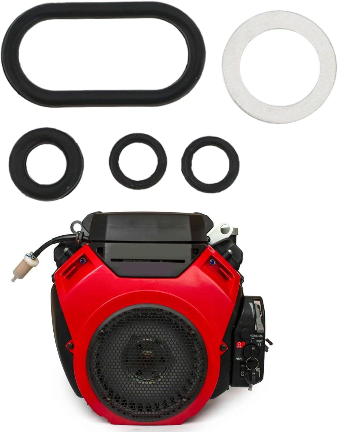 Ecsing 1Set Carburetor Gasket Kit Replacement Part 16010-Z6L-003 Compatible with Honda EB10000 GX630 GX660 GX690 Gasoline Engine image number 2