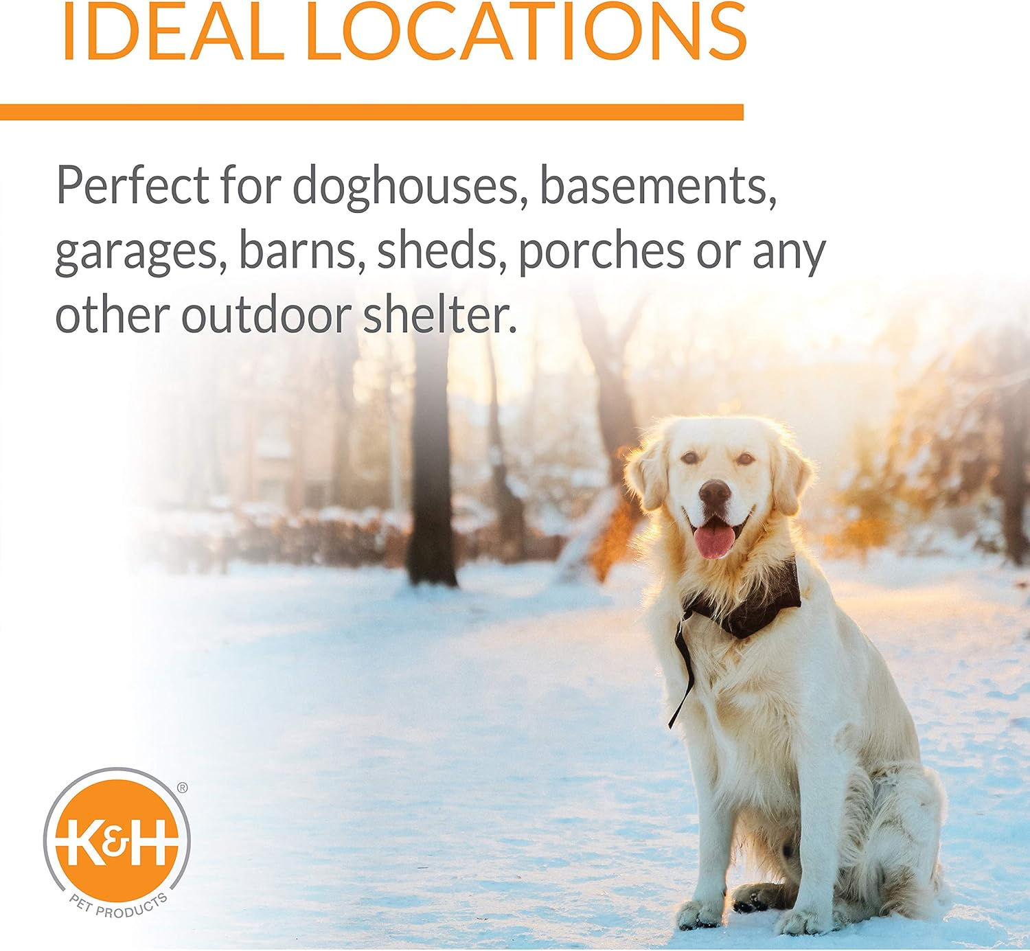 K&H Pet Products Lectro-Soft Outdoor Heated Dog & Cat Bed Replacement Cover, Fits K&H Lectro-Soft Large Beds (Heated Bed Sold Separately), Machine Washable Soft Fleece Cover - 36 X 25In image number 2