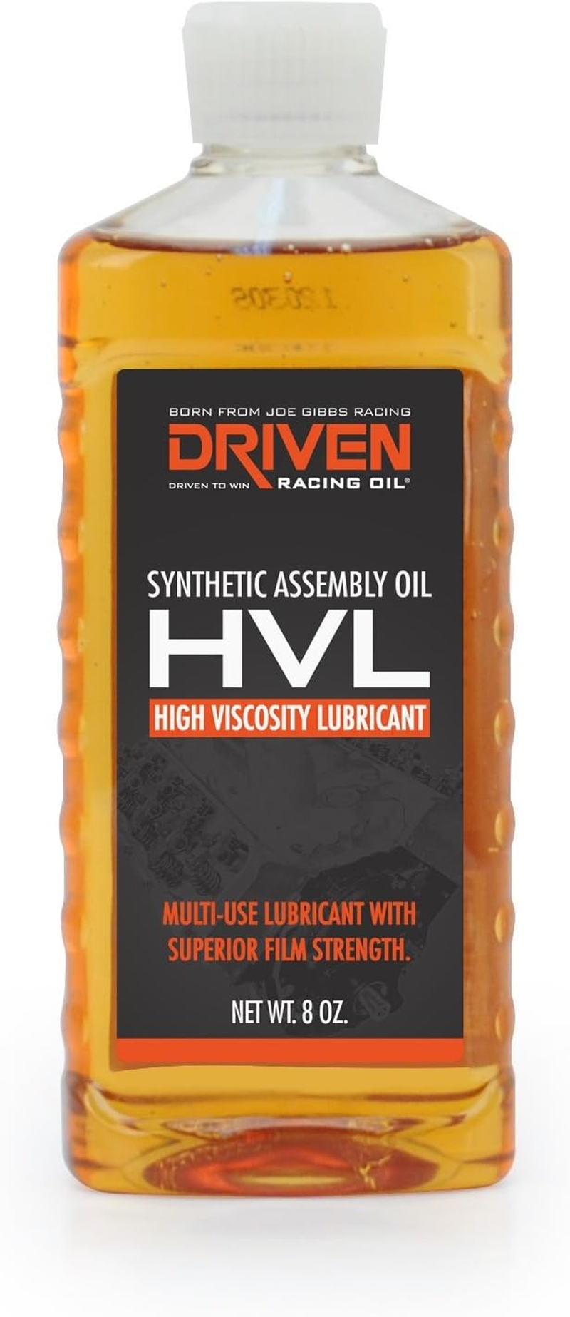 Joe Gibbs Driven Racing Oil 50050 Hvl-High Velocity Lube - 8 Oz.