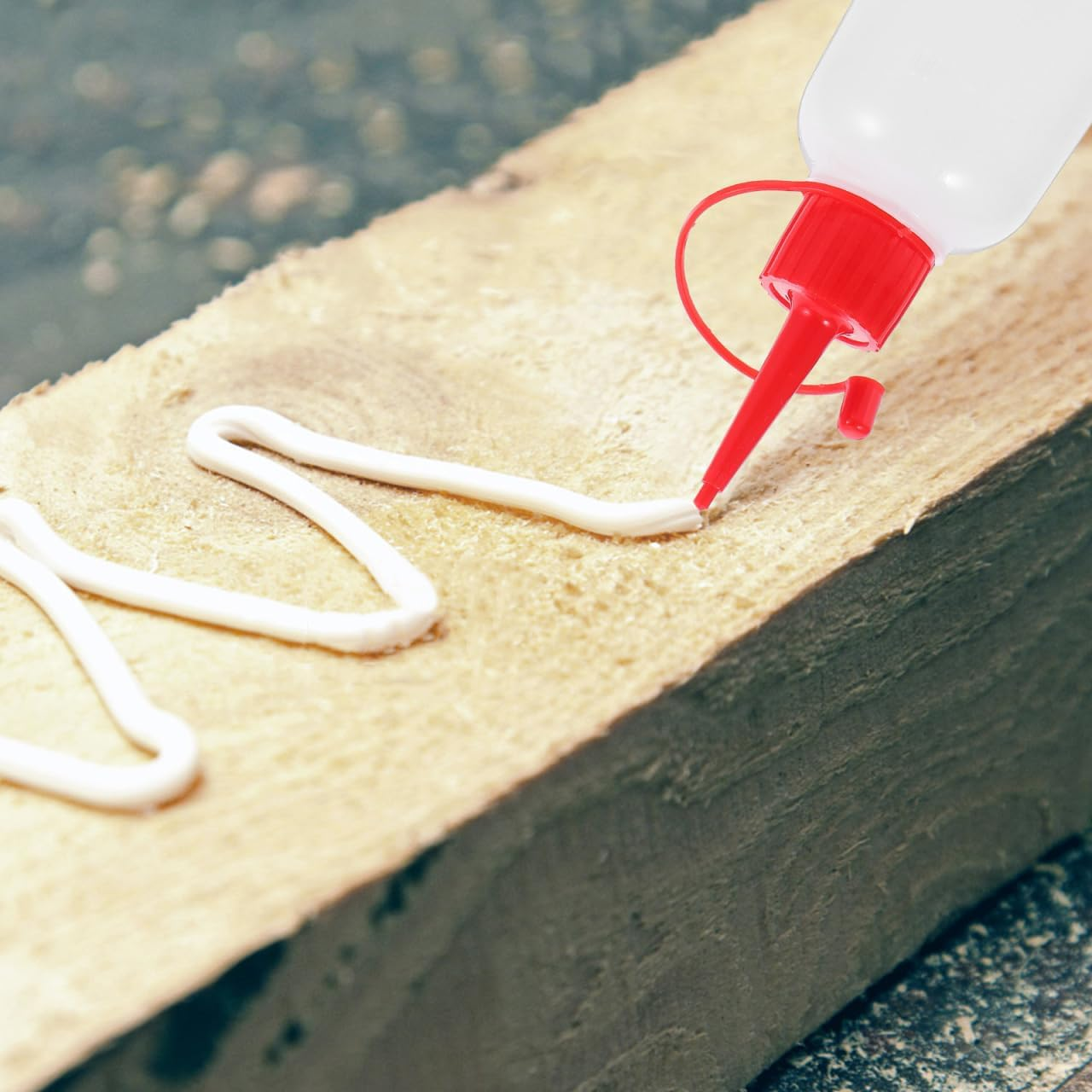 OSALADI Pack of 10 Transparent Glue Bottles Applicator Bottle with Narrow Tip Bottles for Applying Adhesive Paint Spray Bottles Needle Tip Glue Bottle LDPE Red