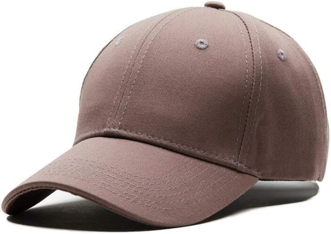 Yizhichu19900502 Men Women Plain Cotton Structured Baseball Cap Adjustable Strapback 6 Panel Hat