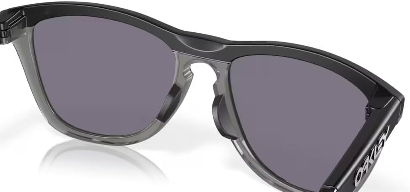 OAKLEY Frogskins Hybrid Non Polarised Sunglasses, 0OO9289, Matte Black & Prizm Grey, 55Mm image number 1