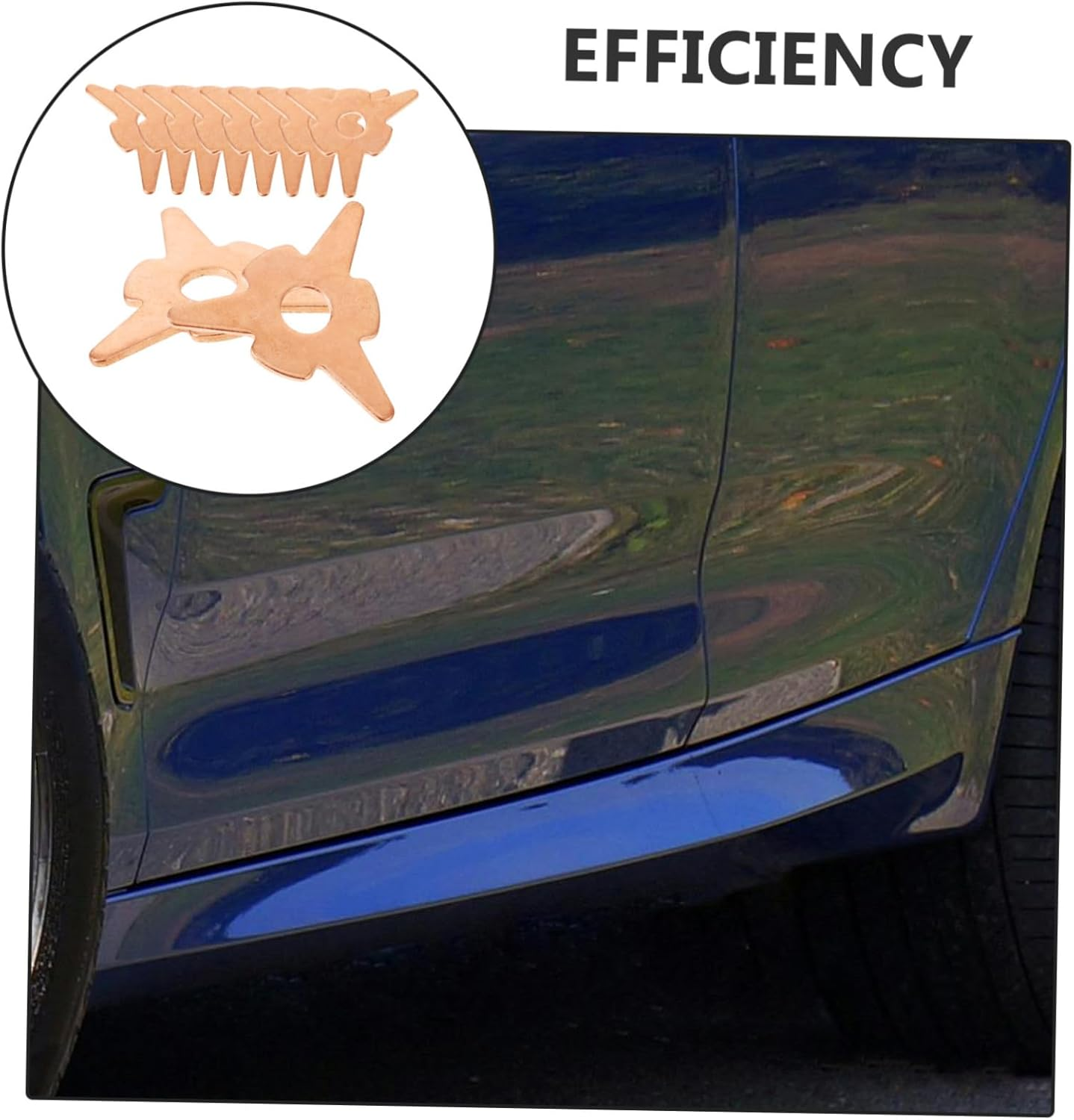 PENIKOKO 50Pcs Dent Pulling Rings for Spot Welder Auto Body Repair Tool Panel Lifting Washer Kit Suitable for Automotive Dent Removal and Welding Equipment image number 4